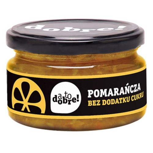 A To Dobre! Konfitura Pomarańcza bez dodatku cukru 215 g A To Dobre! Konfitura Pomarańcza bez dodatku cukru 215 g