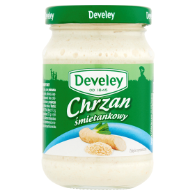 Develey Chrzan śmietankowy 170 g Develey Chrzan śmietankowy 170 g