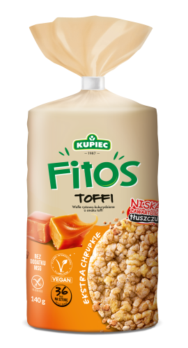 FITOS wafle kukurydziano-ryżowe Toffi 120 g