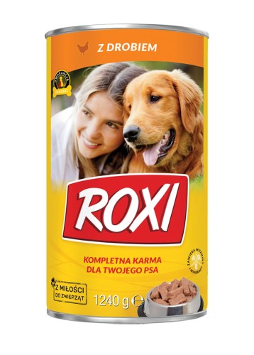 Kares ROXI puszka 1,24 kg drób Kares ROXI puszka 1240 g drób