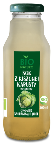 BIOnaturo Sok z kiszonej kapusty 100% BIO 300 ml BIOnaturo Sok z kiszonej kapusty 100% BIO 300 ml