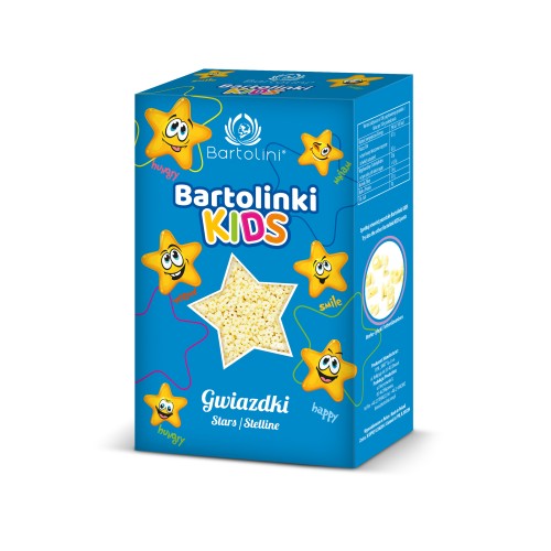 Bartolinki Bartolini makaron 2-jajeczny Gwiazdka 250 g Bartolinki Bartolini makaron 2-jajeczny Gwiazdka 250 g