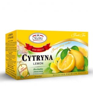 Malwa Herbata owocowa Cytrynowa 20x2g Malwa Herbata owocowa Cytrynowa 20x2g