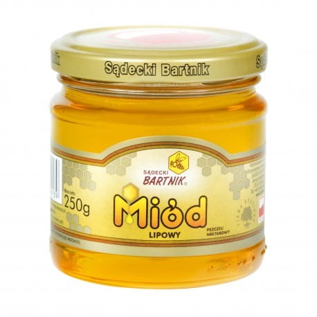 Bartnik Miód Lipowy 250 g Bartnik Miód Lipowy 250 g