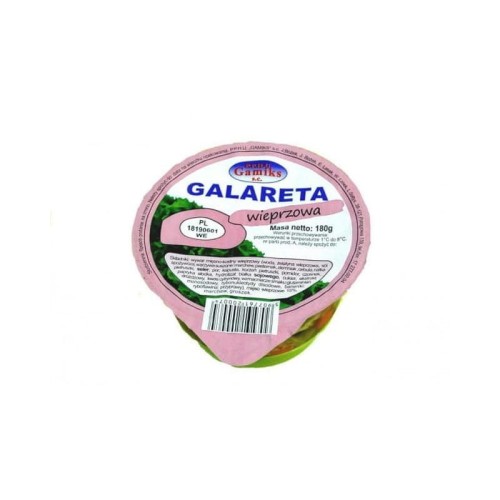 Gamiks Galaretka wieprzowa 180 g Gamiks Galaretka wieprzowa 180 g