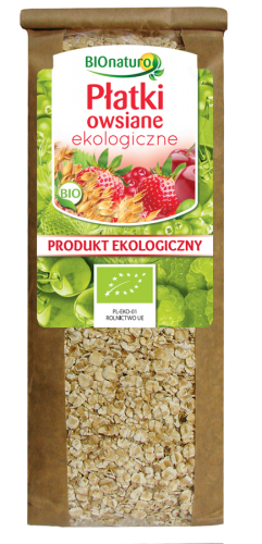 BIOnaturo Płatki Owsiane BIO 300 g BIOnaturo Płatki Owsiane BIO 300 g