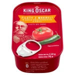 King Oscar Filety z makreli w sosie pomidorowym z chilli 110 g