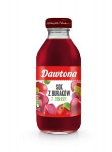 Dawtona Sok z buraków z jabłkiem 330 ml Dawtona Sok z buraków z jabłkiem 330 ml