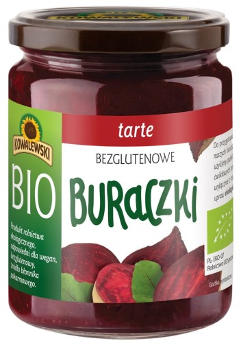 Kowalewski Buraczki Tarte Bio 540 ml Kowalewski Buraczki Tarte Bio 540 ml
