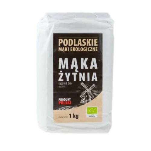 BioLife Mąka żytnia razowa BIO typ 2000 1 kg BioLife Mąka żytnia razowa BIO typ 2000 1 kg