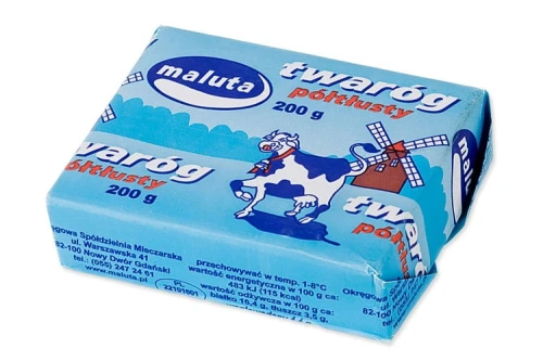 Maluta Twaróg półtłusty 200 g Maluta Twaróg półtłusty 200 g