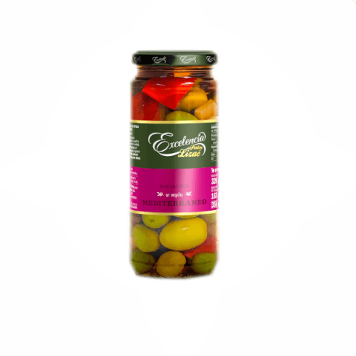 Excelencia „Palce Lizać” – Mix oliwek w stylu Mediterraneo 358 ml Excelencia „Palce Lizać” – Mix oliwek w stylu Mediterraneo 358 ml