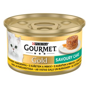Gourmet Gold Savoury Cake z Kurczakiem i marchewką 85 g
