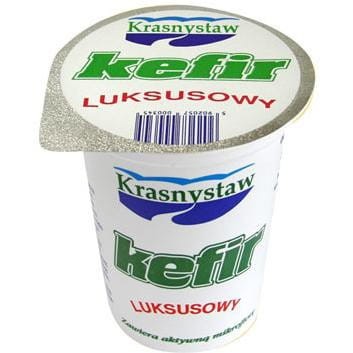 Kefir Luksusowy kubek 250 g Kefir Luksusowy kubek 250 g