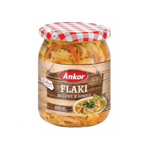 Flaki wołowe Ankor 500 g Flaki wołowe Ankor 500g