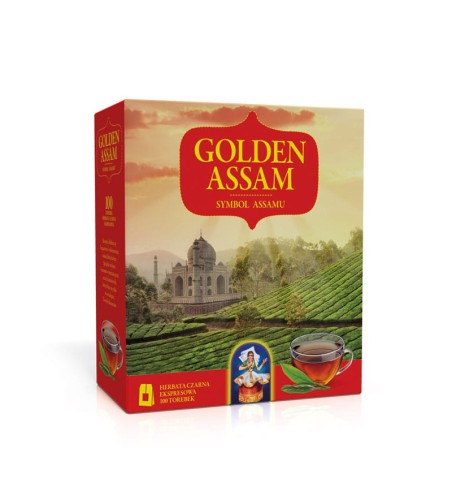 Oskar Herbata expresowa Golden Assam 100 saszetek Oskar Herbata expresowa Golden Assam 100 saszetek
