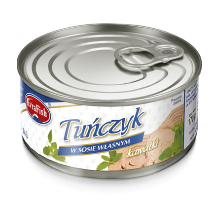 Evrafish tuńczyk w sosie własnym 170 g Evrafish tuńczyk w sosie własnym 170 g