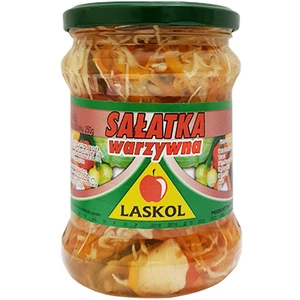Laskol Sałatka warzywna 450 g Laskol Sałatka warzywna 450 g