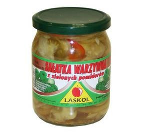 Laskol Sałatka z zielonych pomidorów 450 g