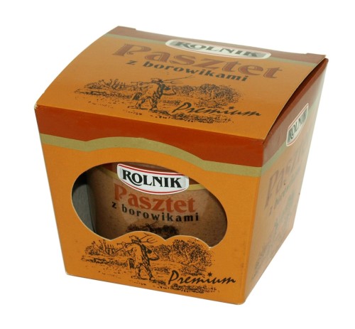 Rolnik Pasztet Premium z borowikami 190 g Rolnik Pasztet Premium z borowikami 190 g