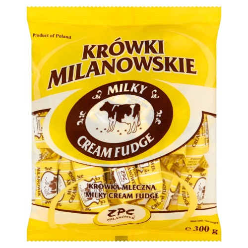Milanówek Krówki Mleczne 300 g Milanówek Krówki Mleczne 300 g