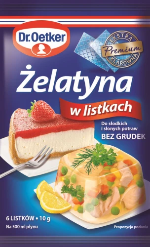 Dr Oet.ŻELATYNA W LISTKACH 10g [25]