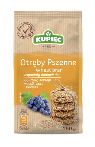 Kupiec Otręby pszenne 150 g
