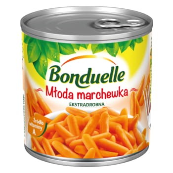 Młoda marchewka drobna Bonduelle 400 g 127.jpg