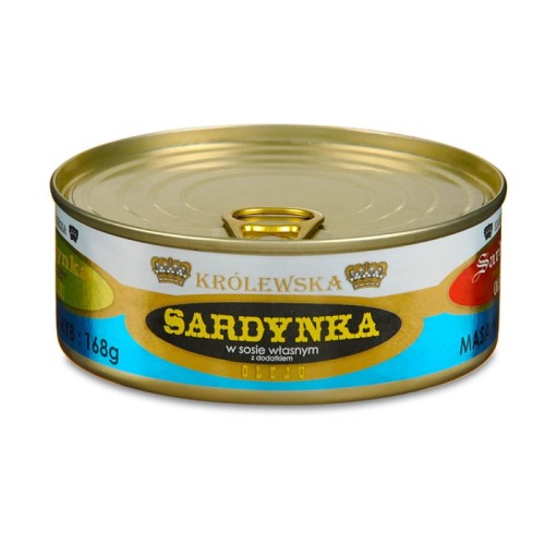 Petropat Sardynka w sosie własnym z dodatkiem oleju 240 g Petropat Sardynka w sosie własnym z dodatkiem oleju 240 g