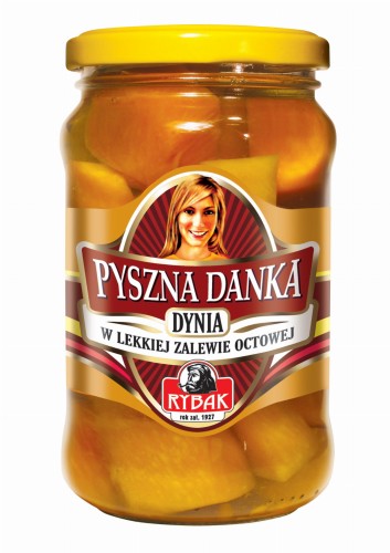 Rybak Dynia w occie Danka 370 g Rybak Dynia w occie Danka 370 g