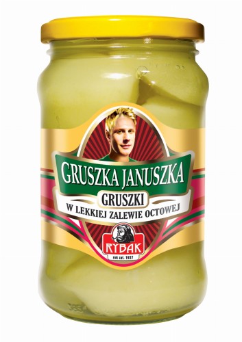 Rybak Gruszka w occie Januszka 390 g Rybak Gruszka w occie Januszka 390 g
