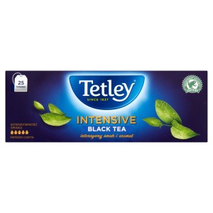 Tetley Intensive Black herbata czarna 50 g (25 torebek)