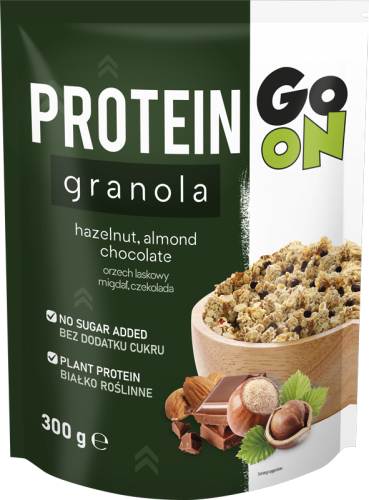 Sante GO ON Granola Proteinowa z Czekoladą i Orzechami 300 g Sante GO ON Granola Proteinowa z Czekoladą i Orzechami 300 g