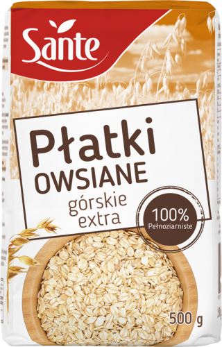 Sante Płatki Owsiane Górskie Extra 500 g Sante Płatki Owsiane Górskie Extra 500 g