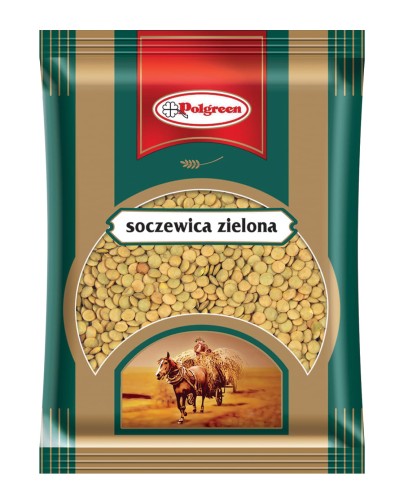 Polgreen Soczewica Zielona 500 g Polgreen Soczewica Zielona 500 g