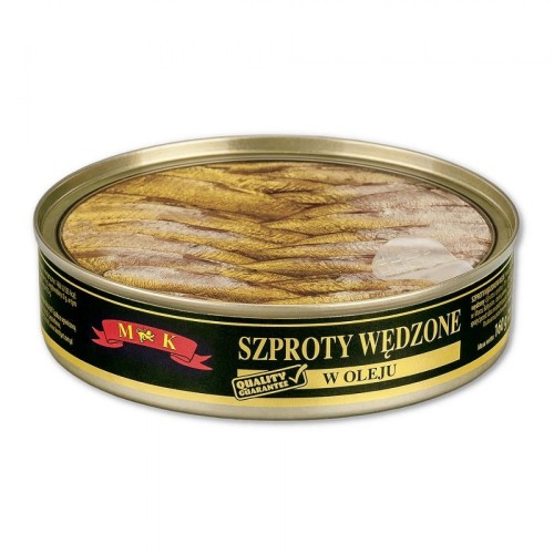 MK Szprot wędzony w oleju 160 g MK Szprot wędzony w oleju 160 g