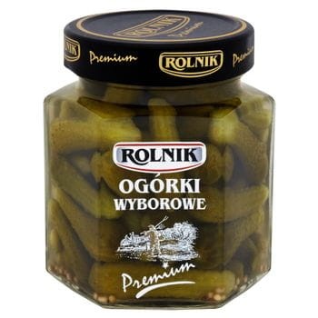 Rolnik ogórki Wyborowe 314 ml Rolnik ogórki Wyborowe 314 ml