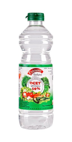Octownia Ocet Spirytusowy 10% PET 0,5 l Octownia Ocet Spirytusowy 10% PET 0,5 l