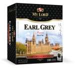 MY LORD Herbata Czarna Ekspresowa EARL GREY 100 torebek