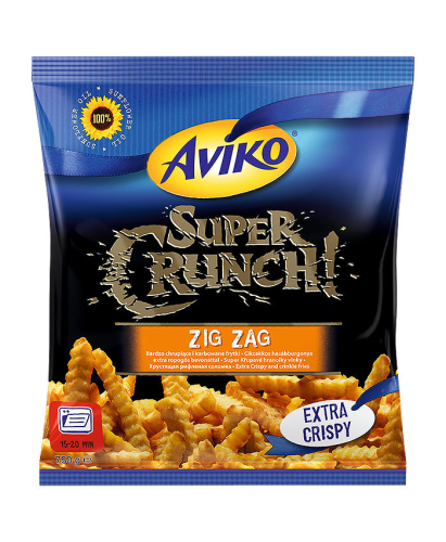 Mrożonka Aviko Super crunch zig zag Frytki 750 g