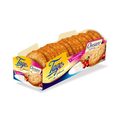 Tago Owsiane z żurawiną 185g Tago Owsiane z żurawiną 185g