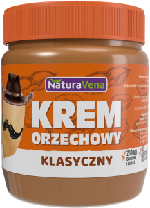 NaturAvena Krem orzechowy bez soli, bez cukru 340 g