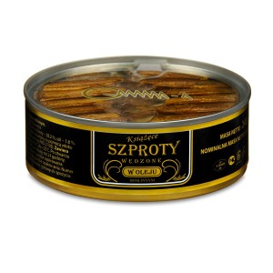 Petropat Szproty wędzone w oleju BEST 240 g