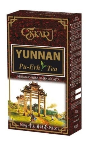 Oskar Herbata liściasta Yunnan 100 g Oskar Herbata liściata Yunnan 100 g