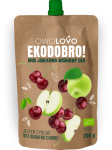 OWOLOVO mus ekodobro jabłko-wiśnia 200 g
