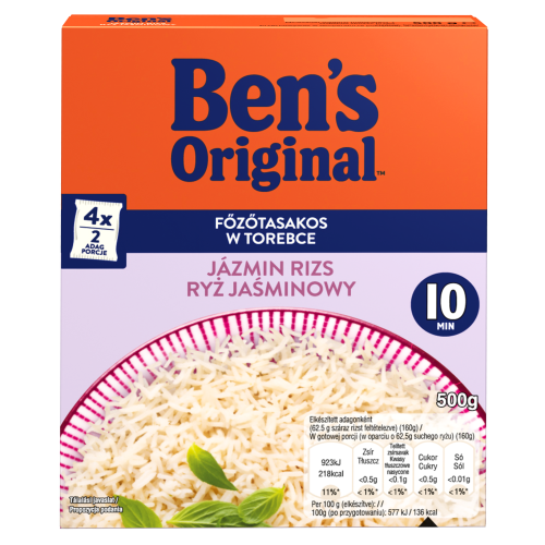 Uncle Ben's Ryż jaśminowy (4x125 g) 500 g