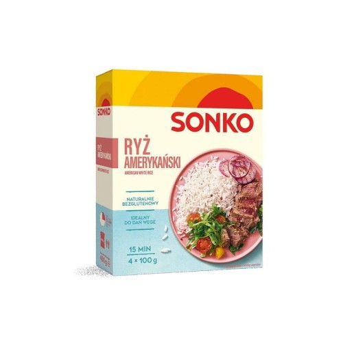 Risana ryż amerykański 400 g Risana Ryż amerykański 400 g (4 torebki)