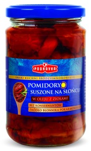 Podravka Pomidory suszone w oleju z ziołami 270 g