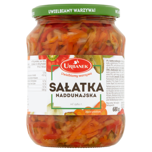 Urbanek Sałatka Naddunajska 680 g Urbanek Sałatka Naddunajska 680 g