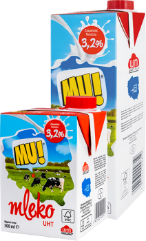 WM Sieradz Mleko UHT "MU" 3,2% 1 l WM Sieradz Mleko UHT "MU" 3,2% 1 l